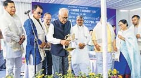 Bhalla dedicates building to CHC, Bpr