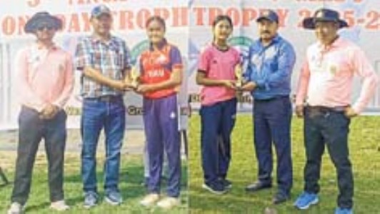 3rd MNCA U15 Girls One Day Trophy THAU star Marvi Maibam knocks 39 fours, scores 211 runs to humiliate STYCC