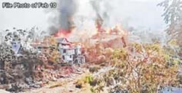 Suspected Kuki militants open fire at Litan area