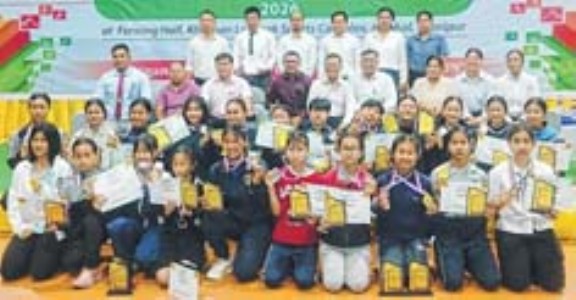 ASMITA Fencing League concludes, Imphal East athletes dominate