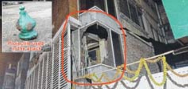 Goons in garb of protesters target MLA's residence