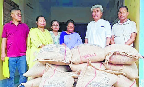 Nishikant replaces stolen rice bags