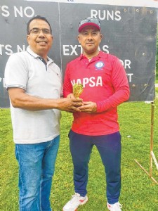 NAPSA beat RNEF by 6 runs via DLS method