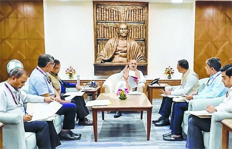 Shah directs committee on demographic change to study border districts
