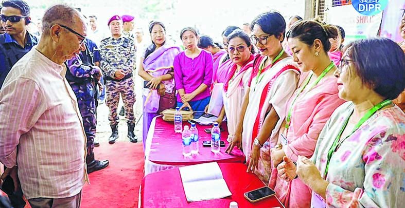 Chief Minister Yumnam Khemchand Chief Minister Yumnam Khemchand