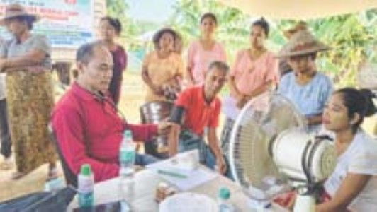 Healing hand extended to border villages
