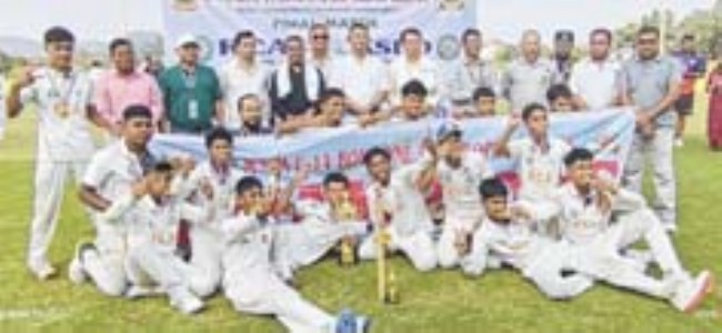 5th MNCA Boys U14 One Day Trophy RCA beat KSDO by 72 runs to reclaim title