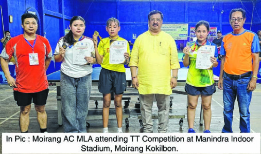 Khwairakpam Laxman, Thokchom Jenita adjudged best gymnasts at 1st Bishnupur Olympic Games