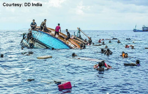 Over 500 feared dead, mostly Rohingyas, after 2 boats sink off Myanmar coast
