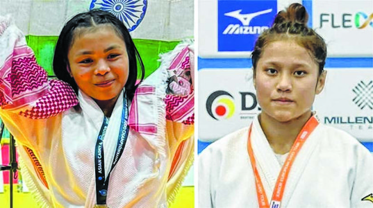 Linthoi Chanambam strikes another Asian Judo C’ship gold, Nungshithoi bags silver
