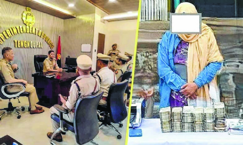 Woman held for routing drug money to Myanmar