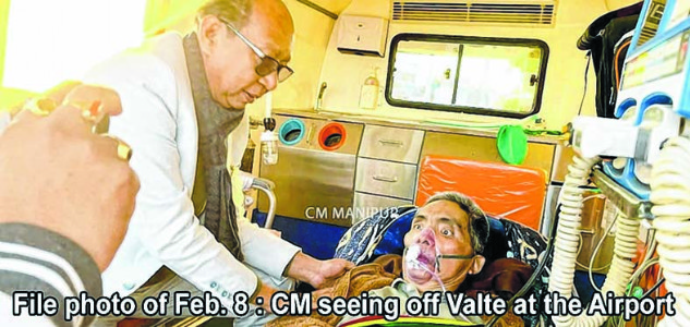 Valte's funeral today, Kuki CSOs caution CM not to attend