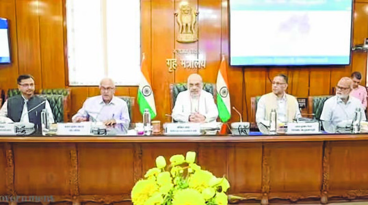 Amit Shah reviews security situation in Manipur