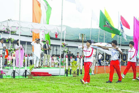YAS Minister inaugurates 1st Bishnupur District Olympic Games, 2026