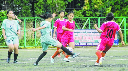 State Subroto Cup Meitei Mayek High School, Langjing High School script landslide wins